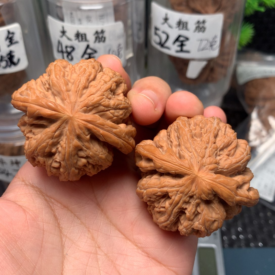 文玩核桃把件十****生48-6727-5