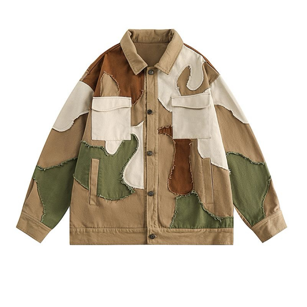 主播推荐~701-750复古宽松美式休闲百搭时尚牛仔外套