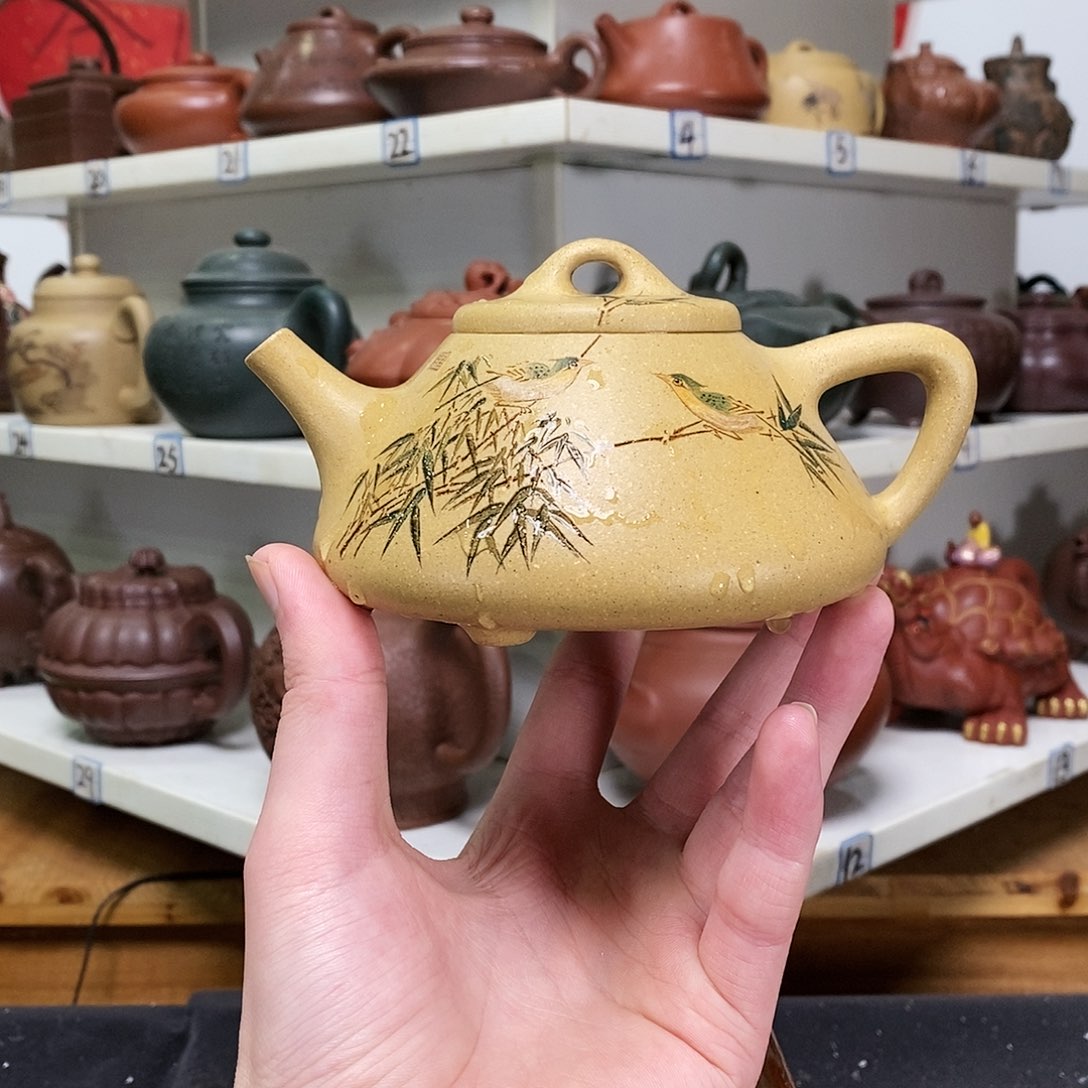 紫砂茶壶全手工制作