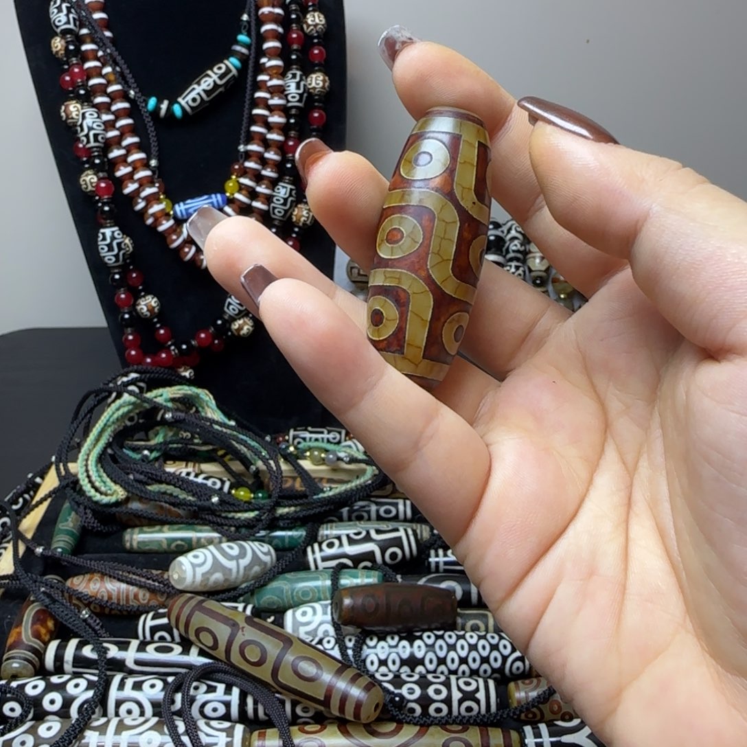 玛瑙/玉髓合金颈饰