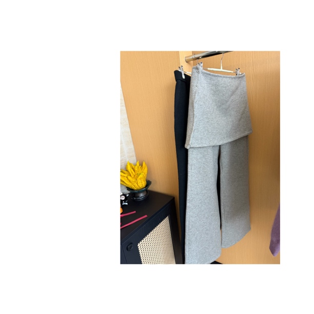 金酉钱 可拆卸屁帘加绒休闲裤