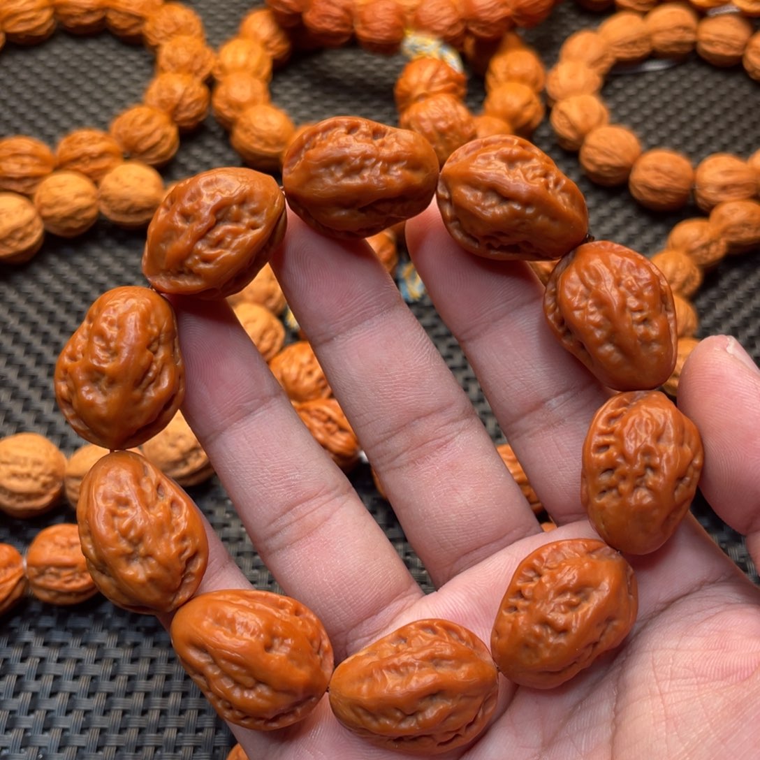 文玩核桃手串白菜大枣