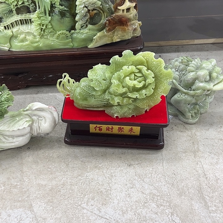 玉 手工制作工艺摆件