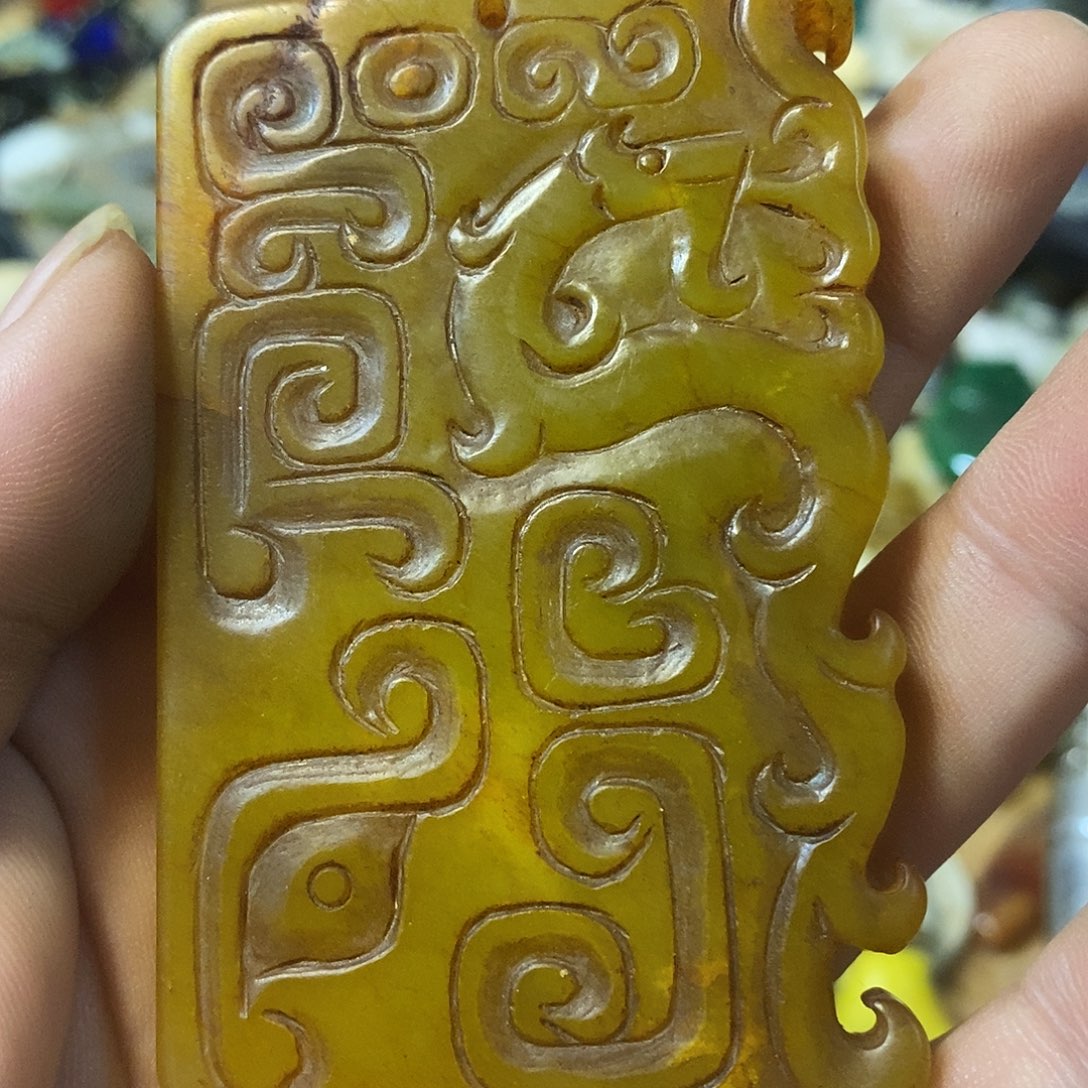 和田玉（糖玉）未镶嵌挂件