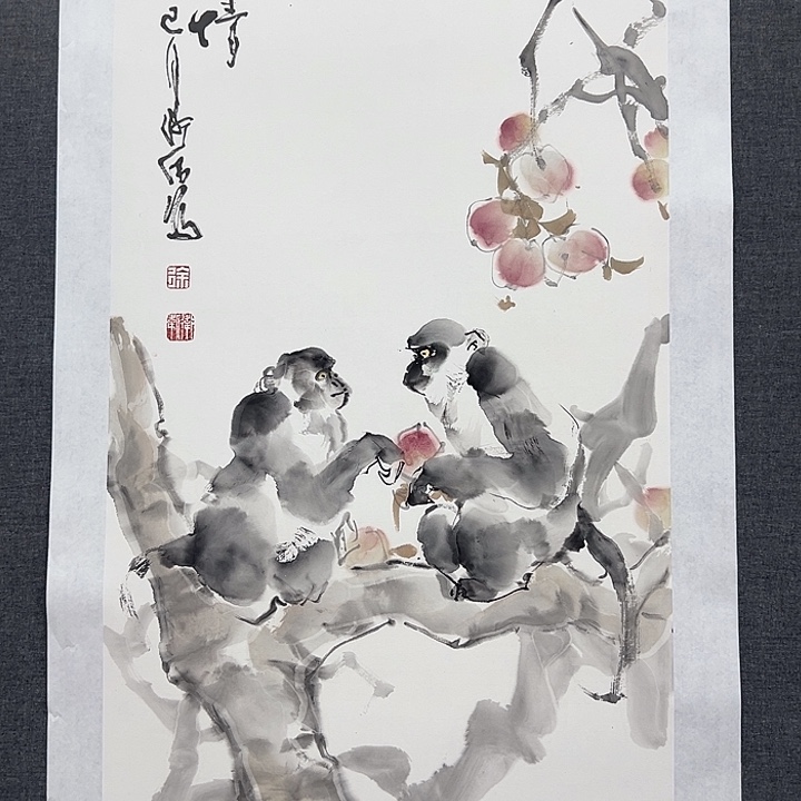 国画书画作品多次