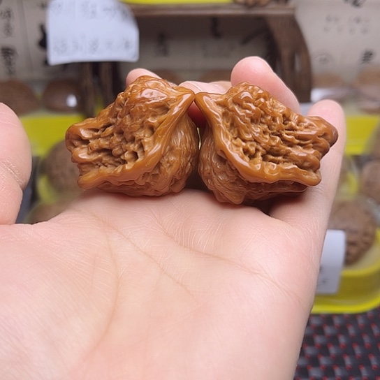 吊坠文玩核桃富贵鸟