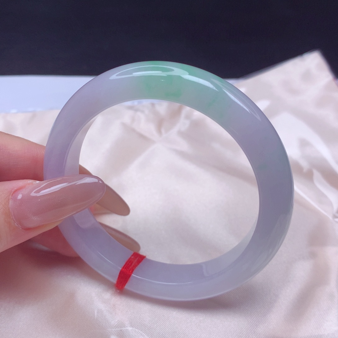 未镶嵌手镯翡翠往***，手镯55