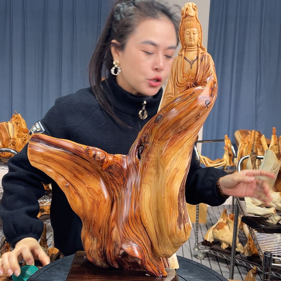 柏木（崖柏）随型艺术根雕