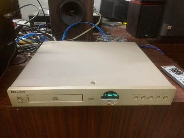 8新 山灵 二手山灵纯CD机，没摇控，不包邮