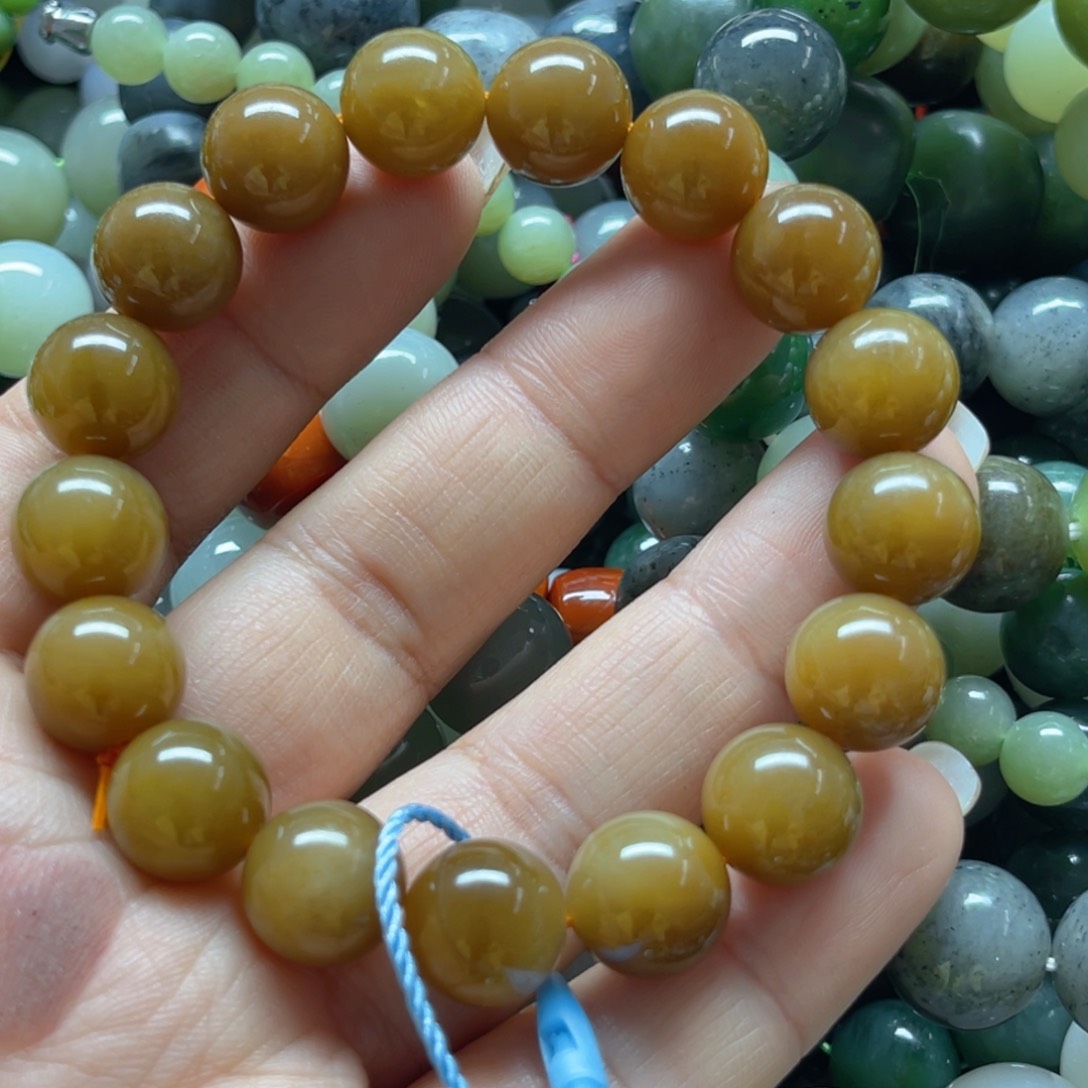 和田玉手链未镶嵌