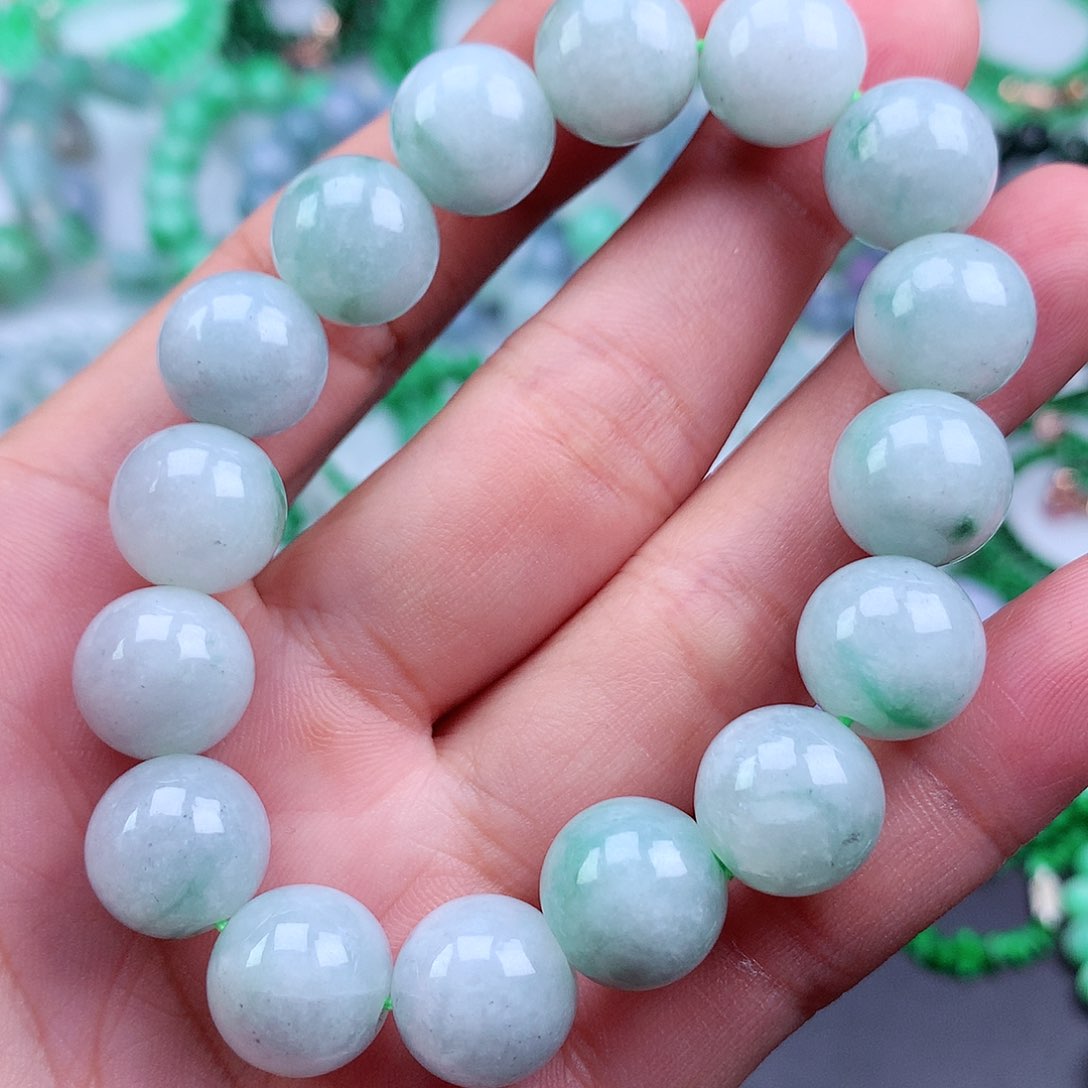 未镶嵌手链翡翠手串