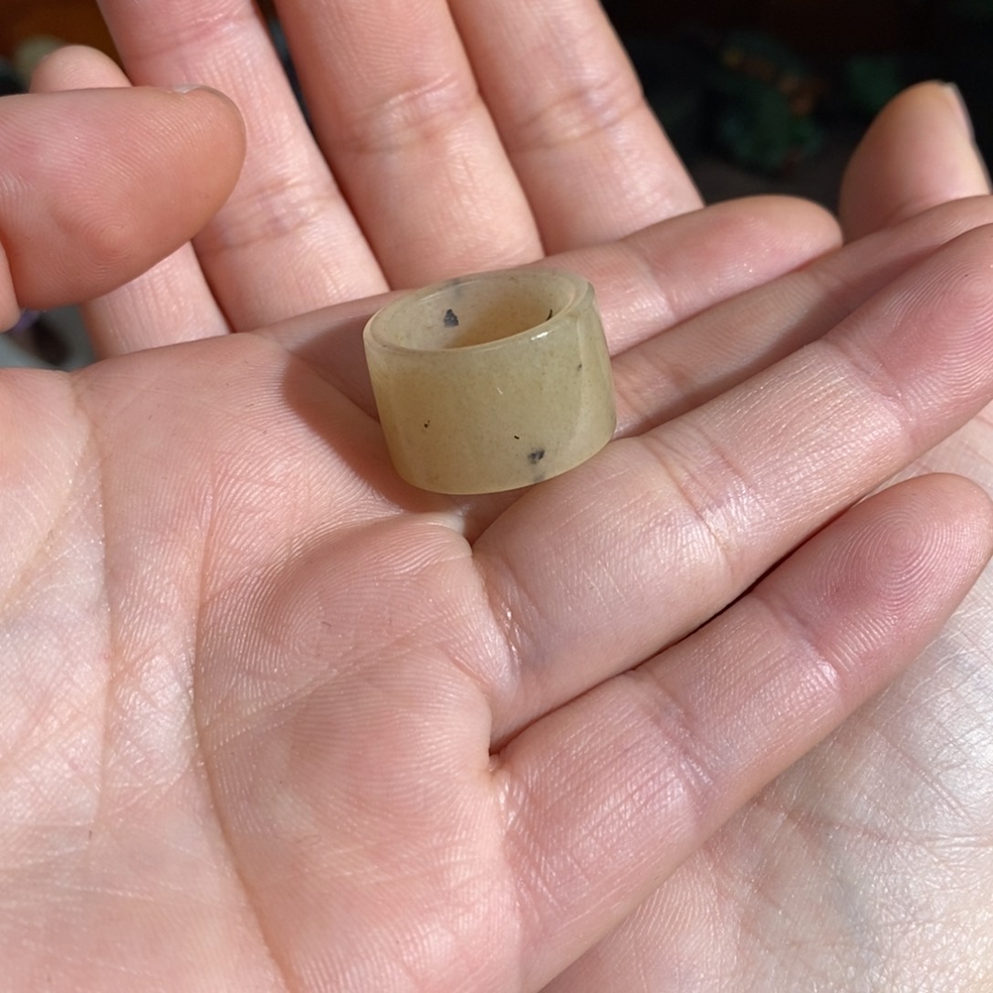 和田玉戒指16未镶嵌