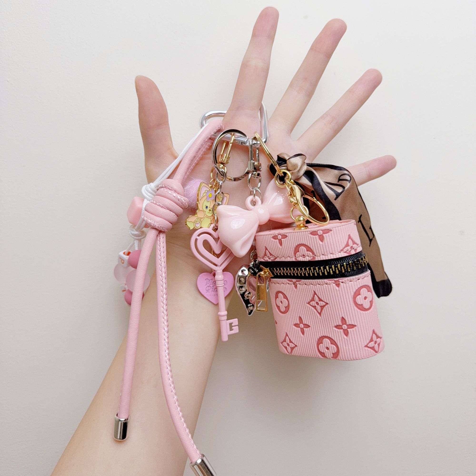 夏季必备手工创意miu系多巴胺原创DIY包包挂件