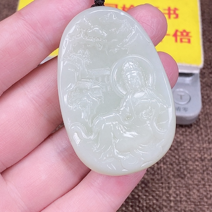 颈饰未镶嵌和田玉