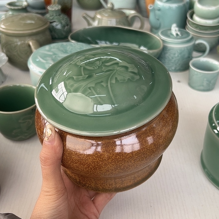 小米茶器龙泉青瓷