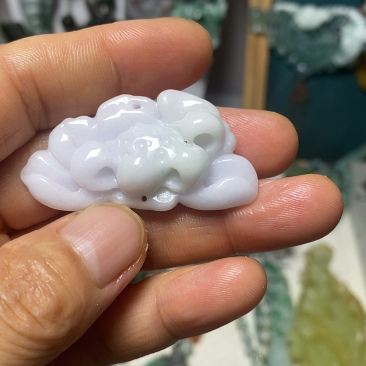 【闪购商品】翡翠吊坠(赠链)未镶嵌