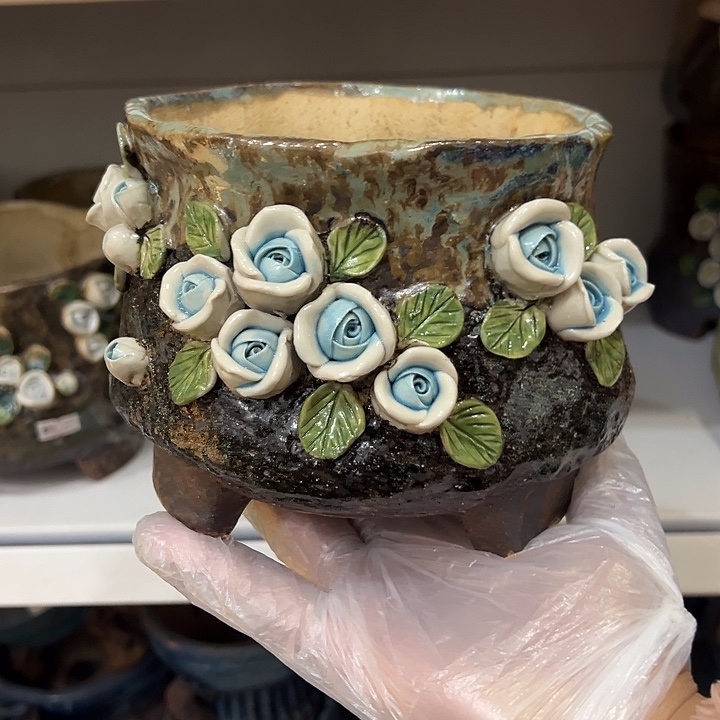 微***…多肉花盆百搭好看