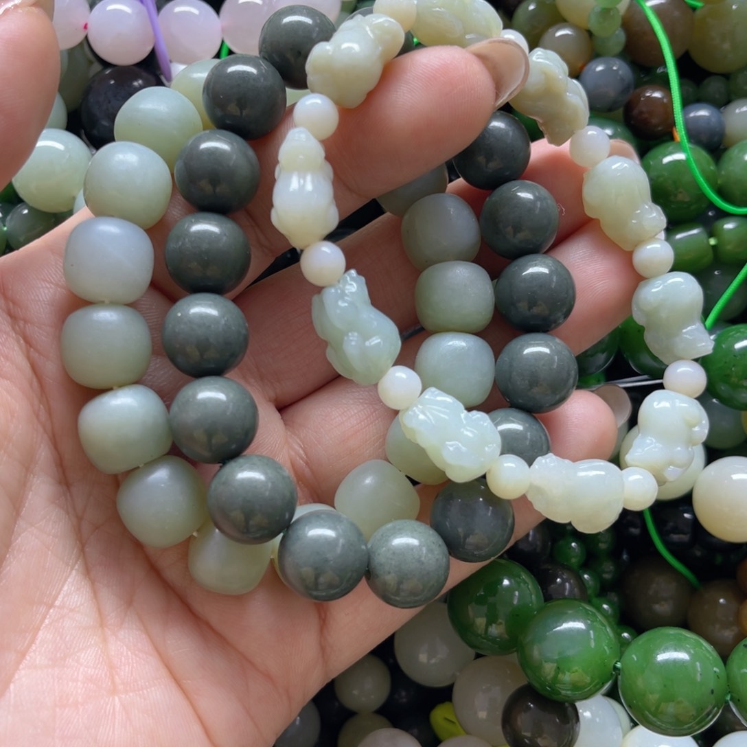 和田玉手链未镶嵌