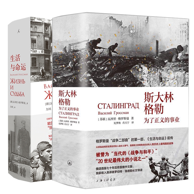 【共2册】斯大林格勒：为了正义的事业+生活与命运