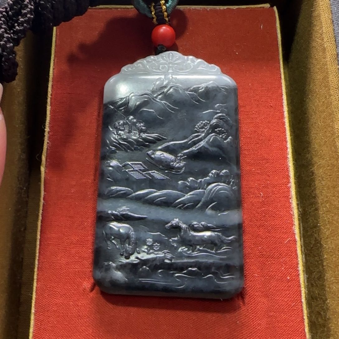 和田玉挂件未镶嵌