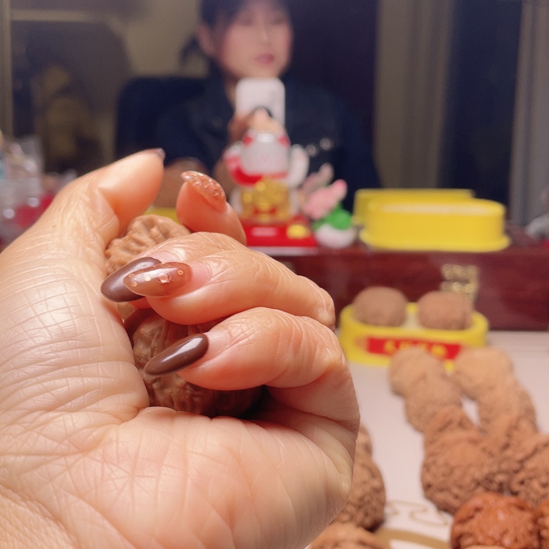 时***谁文玩核桃吊坠战鼓