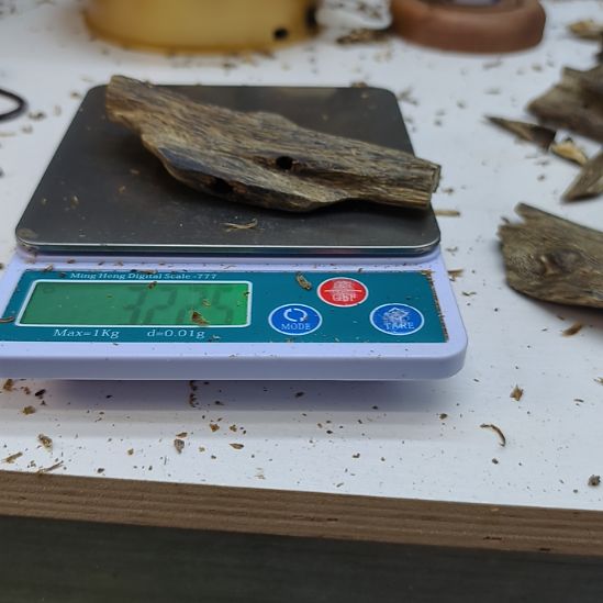 沉香碎屑沉香棋楠虫漏小料32克