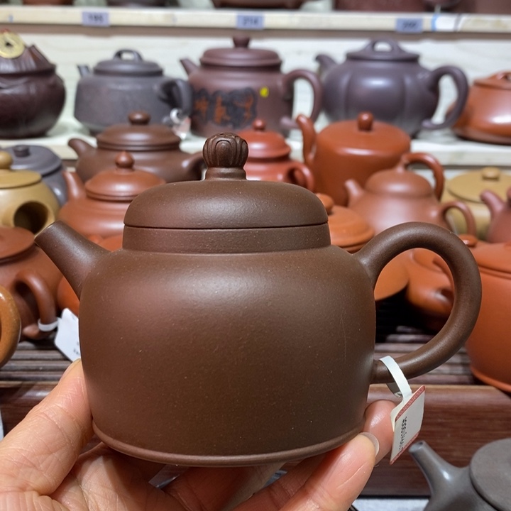 茶壶紫砂微瑕处理一把