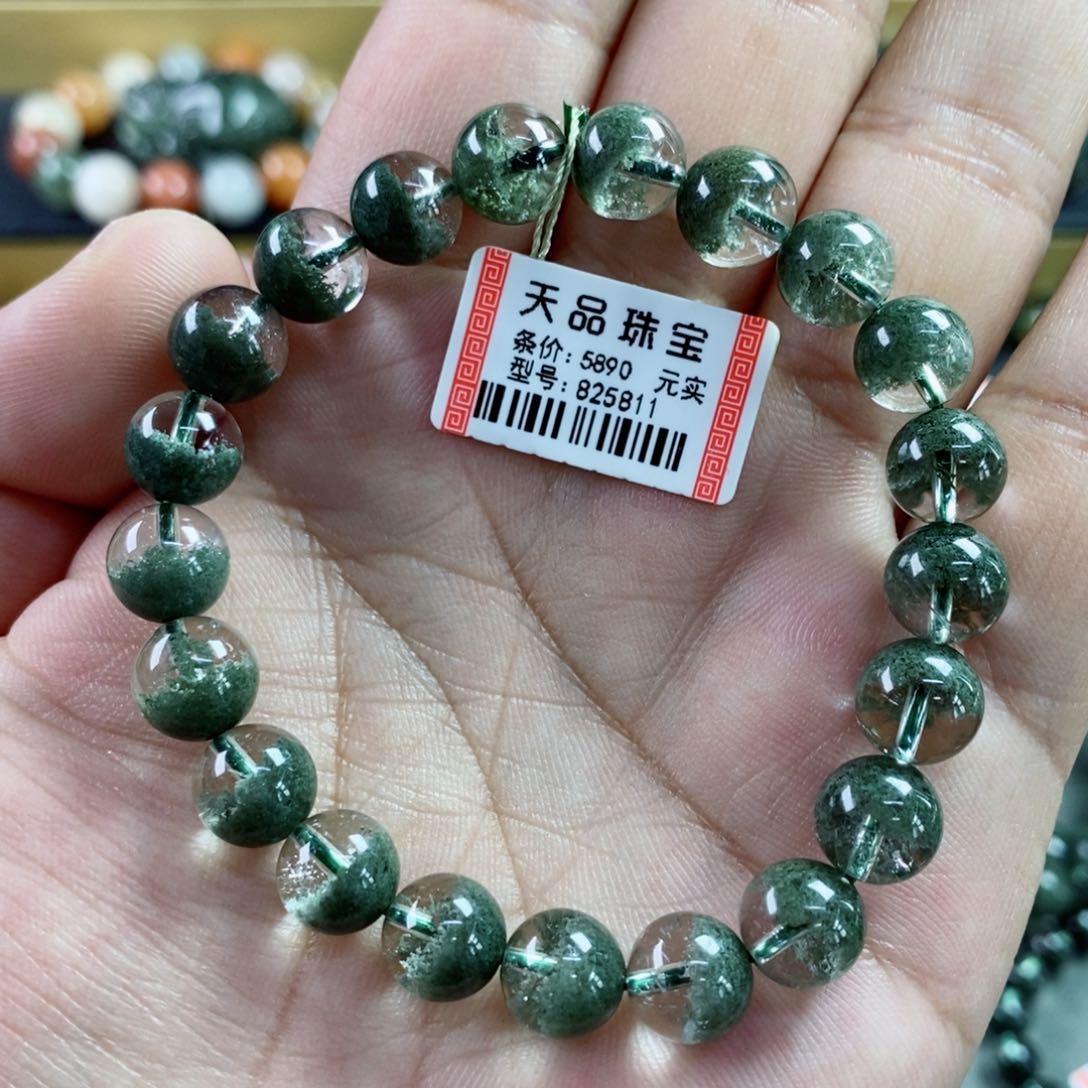 水晶手串未镶嵌绿幽灵825811
