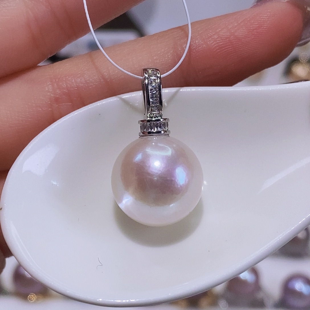 淡水珍珠颈饰合金