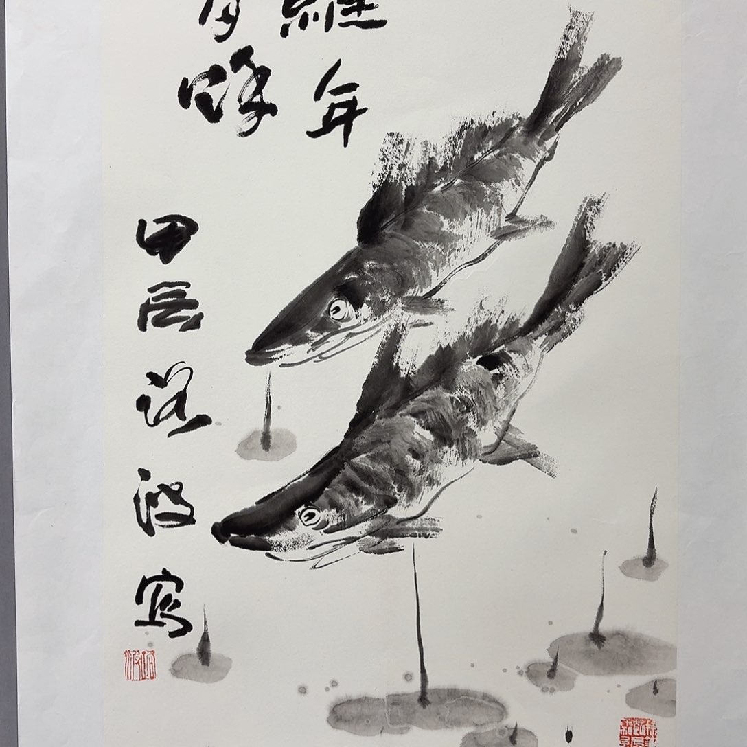 国画亲笔手绘放心去藏