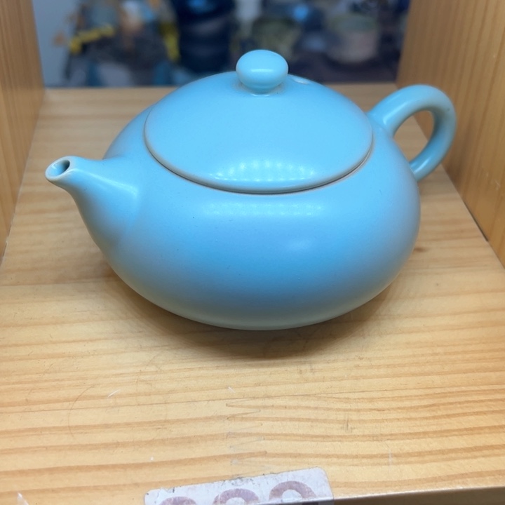 还真汝窑茶壶茶具