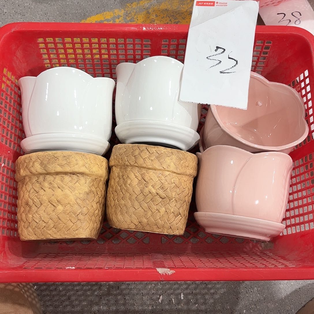 陶瓷陶瓷花盆，多肉花盆