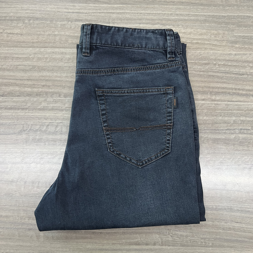 80623 专柜正品男裤春夏季簿款桑蚕丝牛仔裤