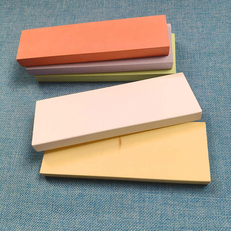 家用磨刀石厨房磨刀石油石砥石双面磨石带竹底座套装单面瑕疵混装