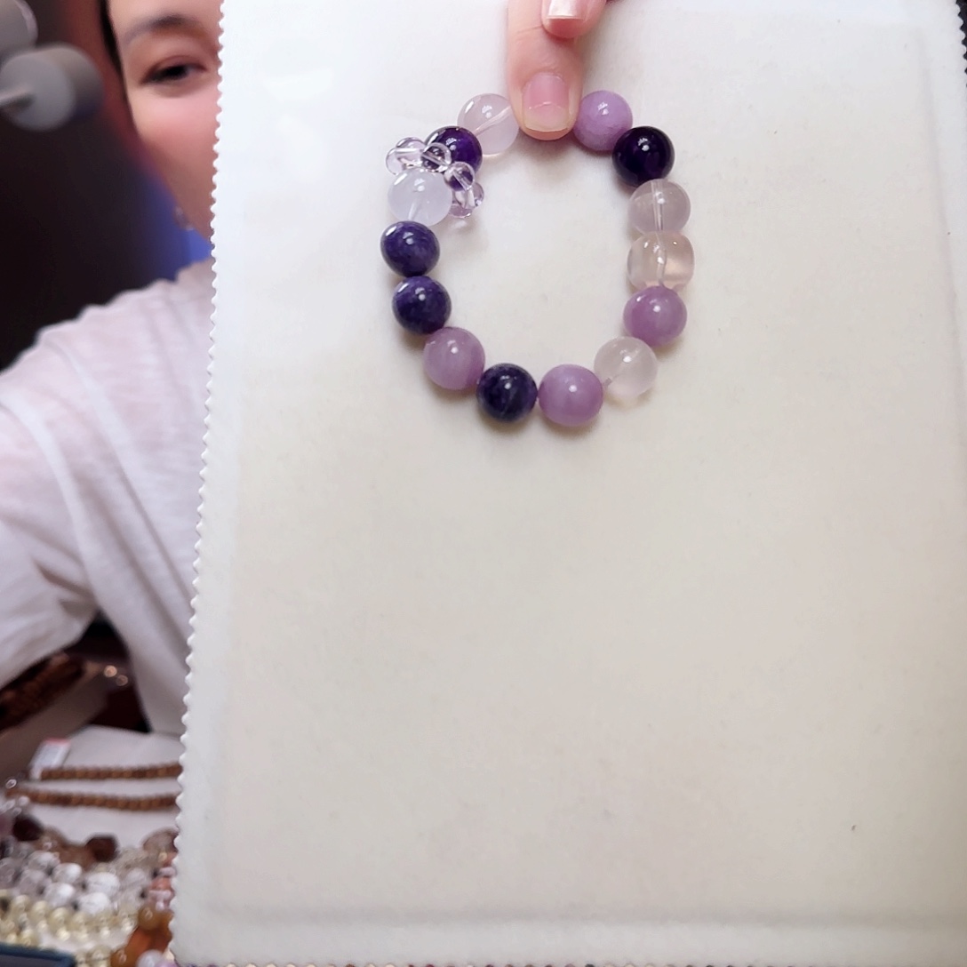 水晶手链未镶嵌大气上档次