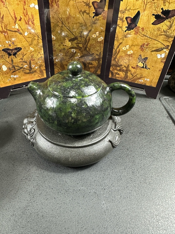 《藏玉经典壶型》冰碛岩手工雕刻茶器