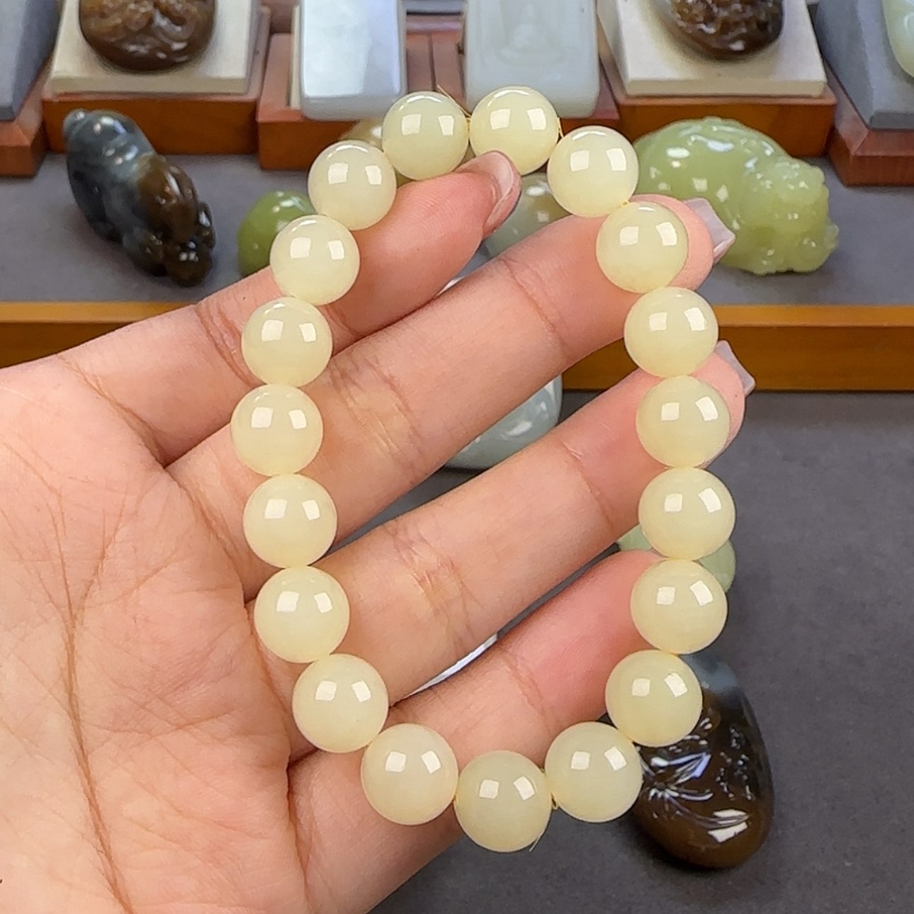 【闪购商品】手链未镶嵌和田玉