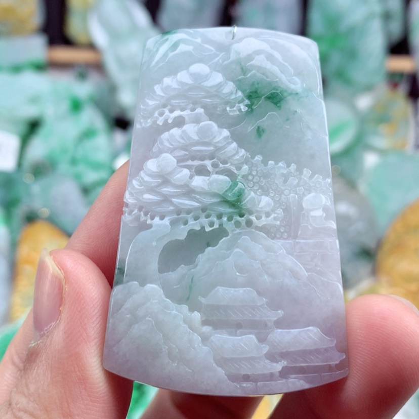 【闪购商品】翡翠吊坠(不含链)未镶嵌