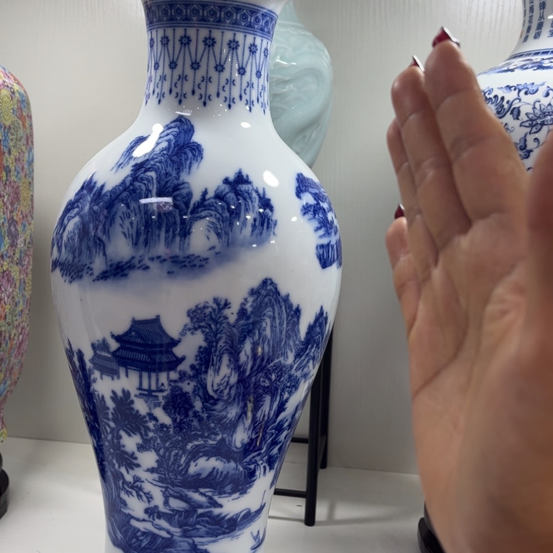 景德镇陶瓷花瓶摆件
