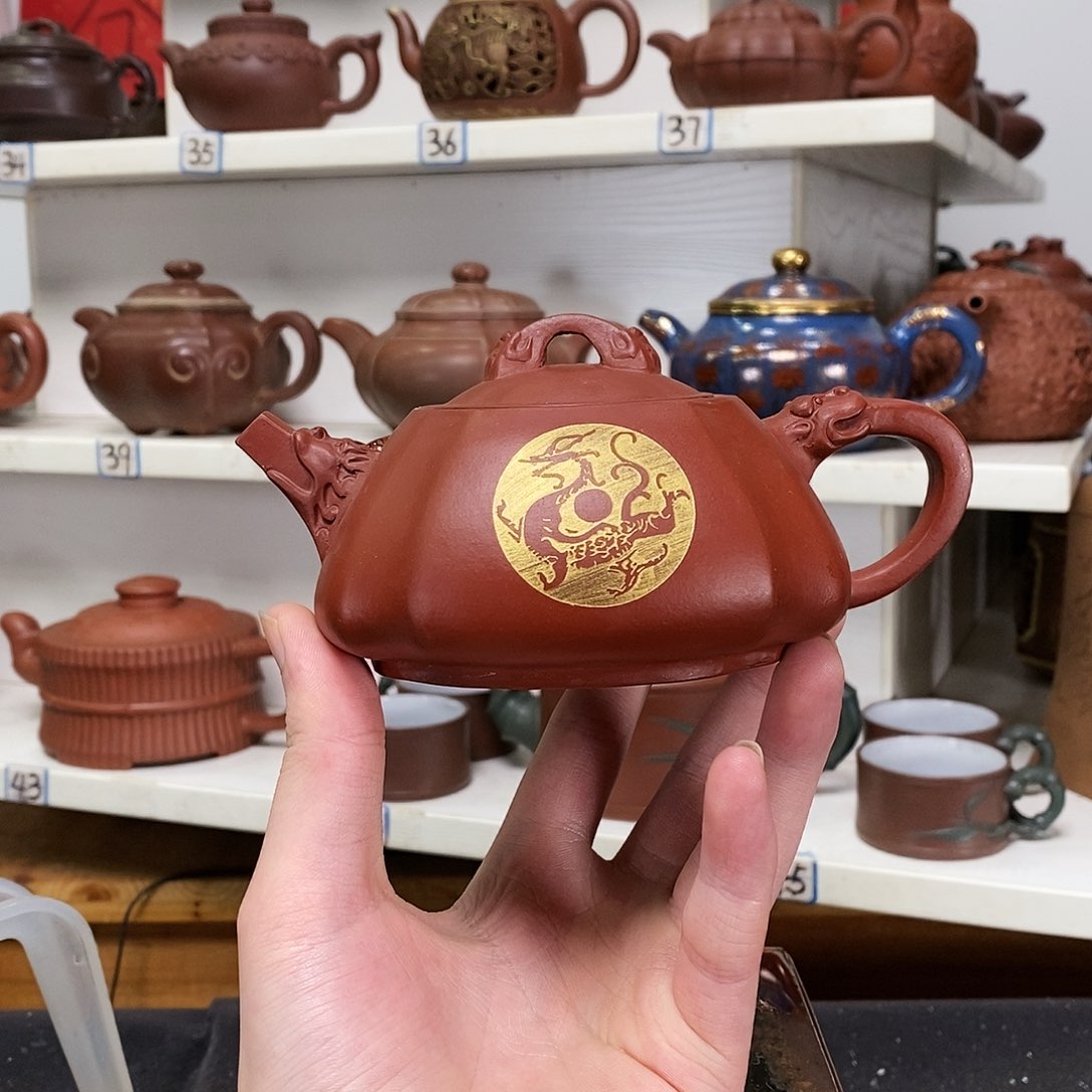 紫砂茶壶全手工制作