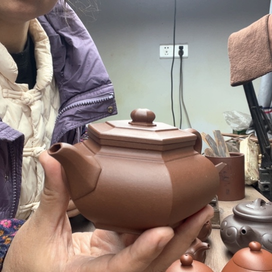 茶壶紫砂女*泥料底槽清