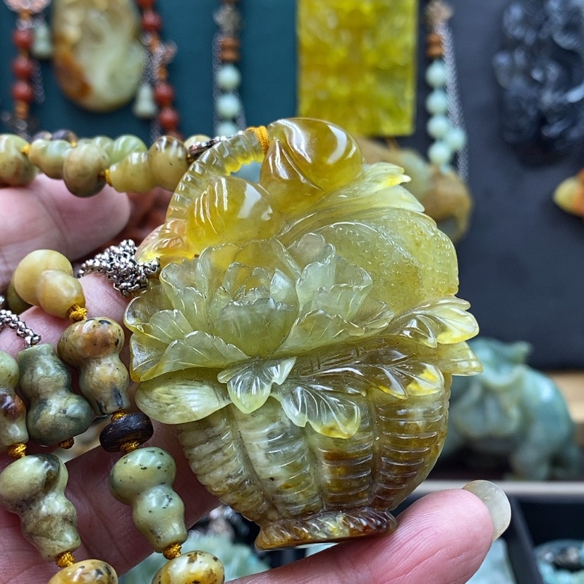 【闪购商品】未镶嵌岫玉吊坠