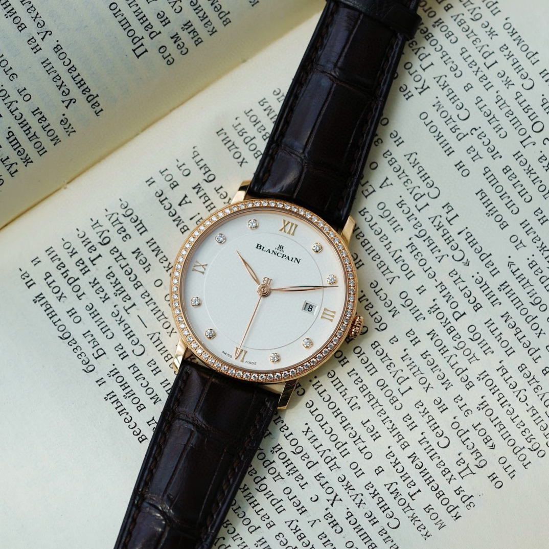 95新 Blancpain 宝珀经典系列6651-2987-55B