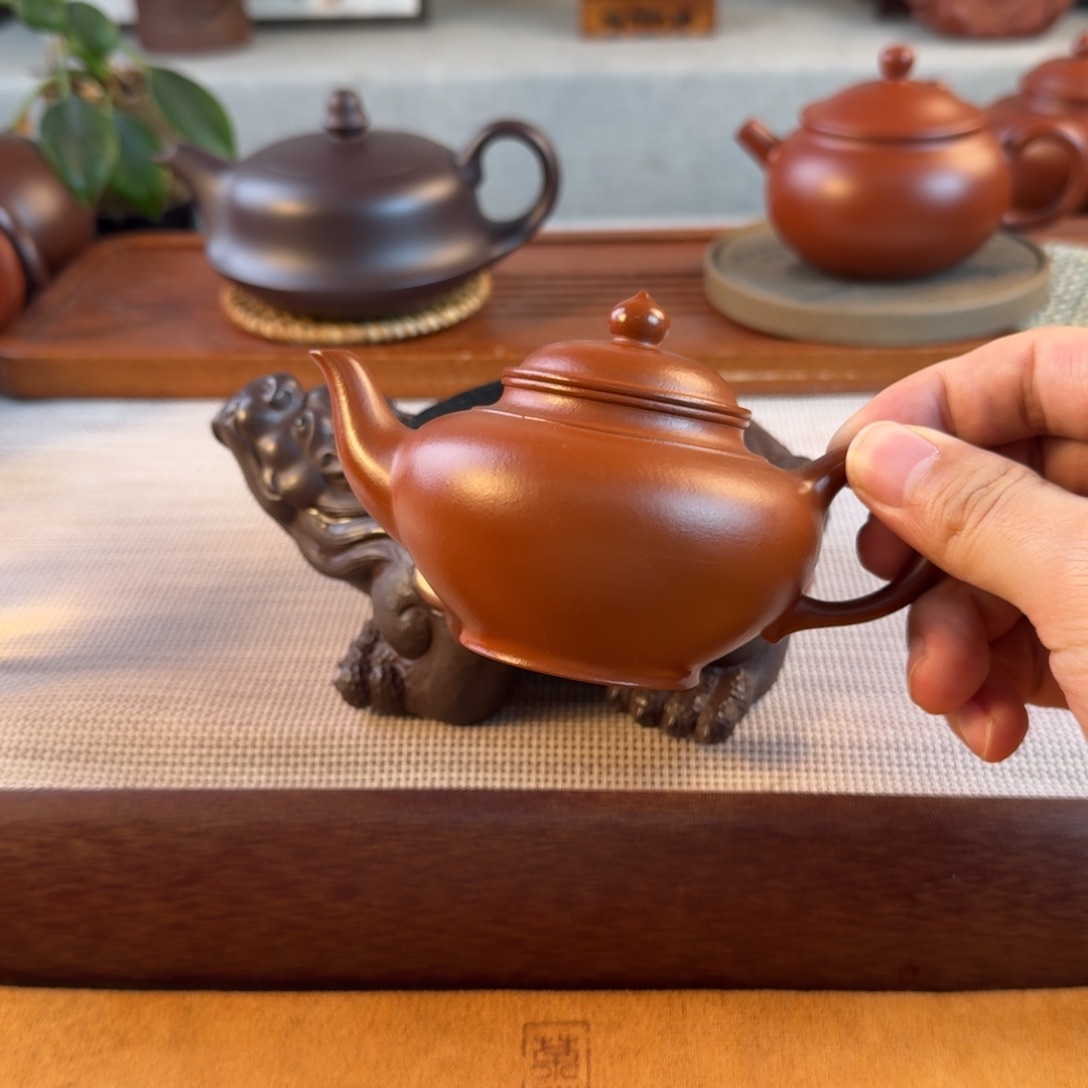 紫砂茶壶紫砂紫砂紫砂紫砂鸿运当头紫