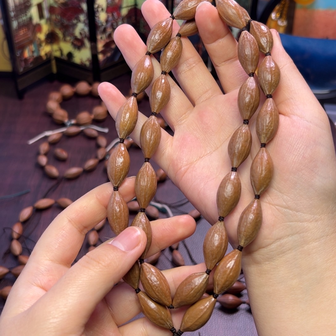 乔***尐手串/手链橄榄核油 柳叶 1.2 2.5左右 长