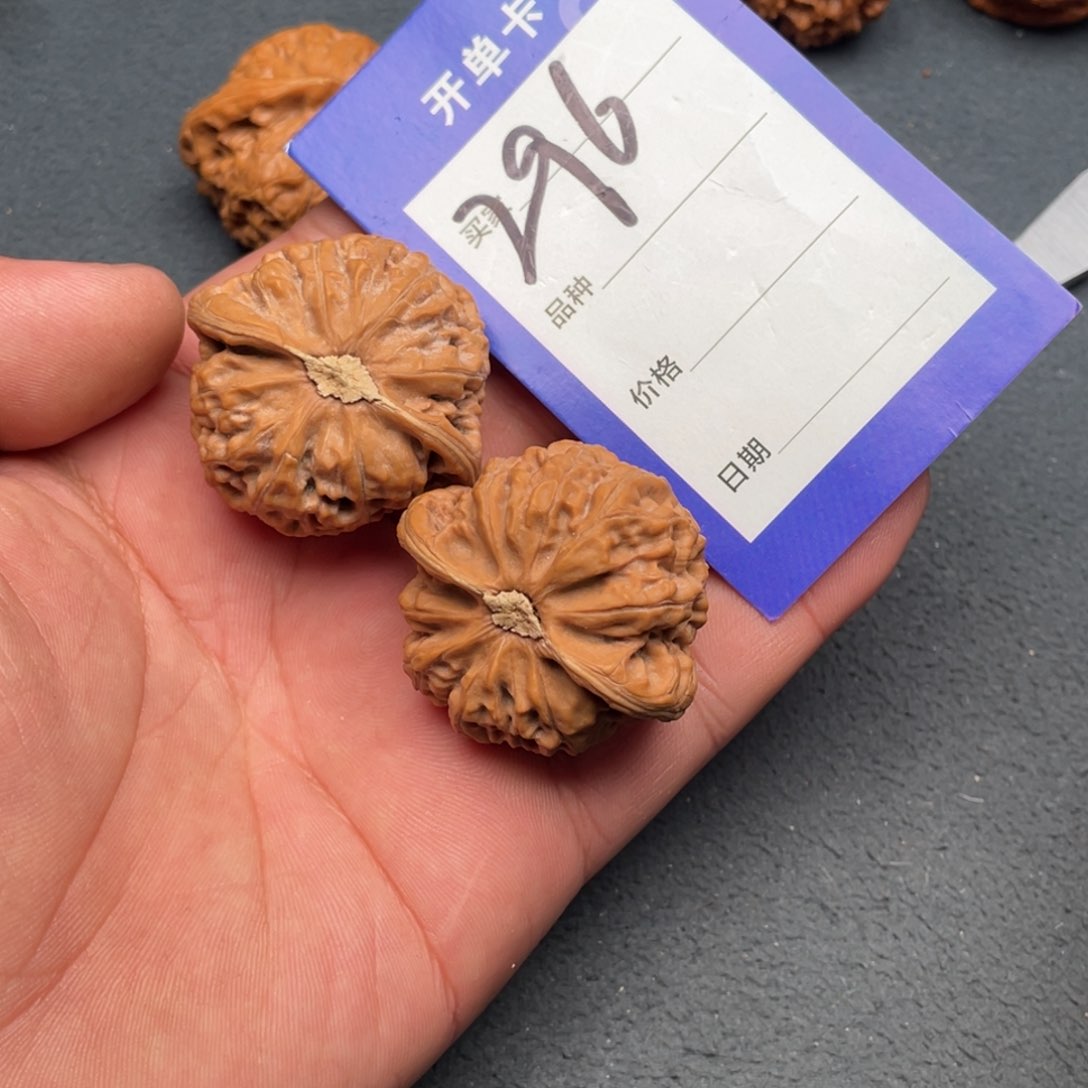 核桃把件41宫灯，296号