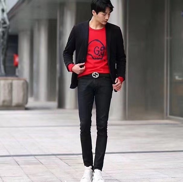 G+专属链接全套礼盒包装+NFC芯片识别+高品质男士皮带+拒绝一眼假