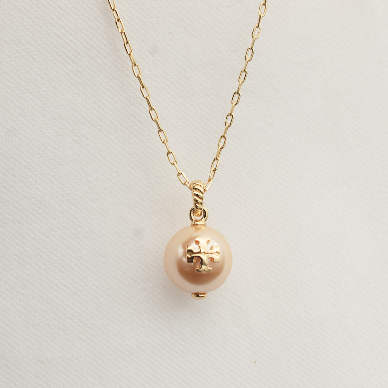 TORY BURCH/汤丽柏琦经典logo项链143338
