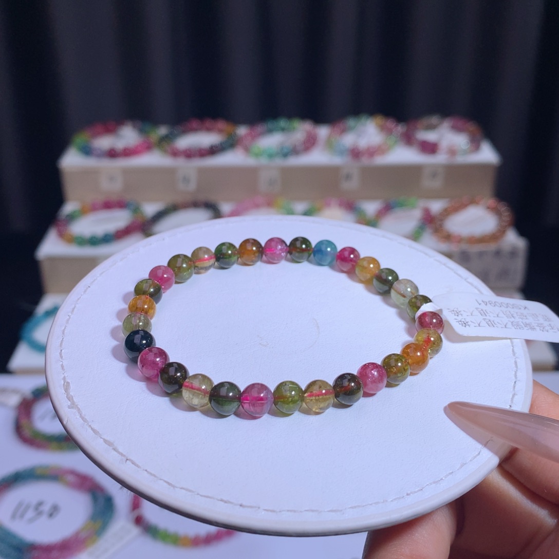 碧玺手链未镶嵌碧玺