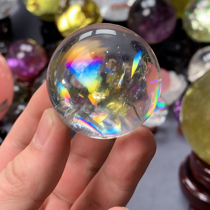 水晶水晶球未镶嵌羽*水晶